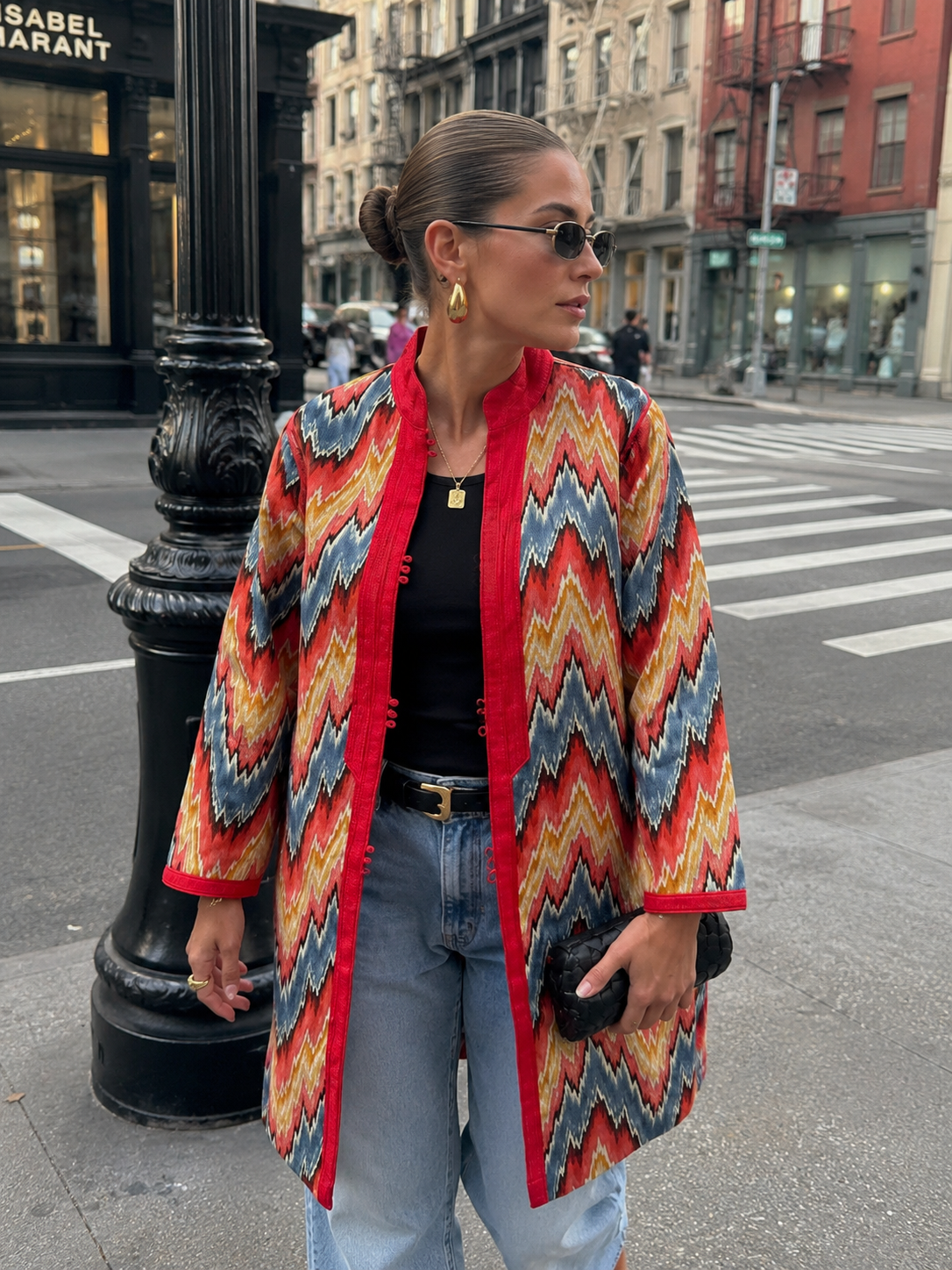 Sunset Ikat Jacket