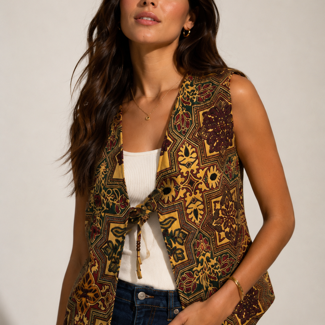 Ottoman Mosaic Vest