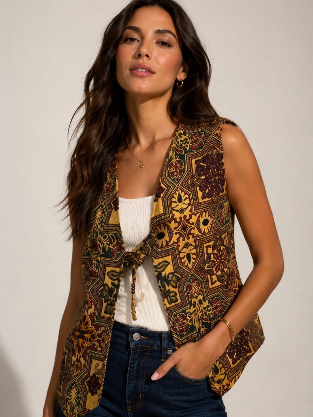 Ottoman Mosaic Vest