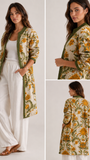 Golden Meadow Linen Jacket