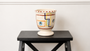 #02 - Abstract Art Ceramic Vase - Brown