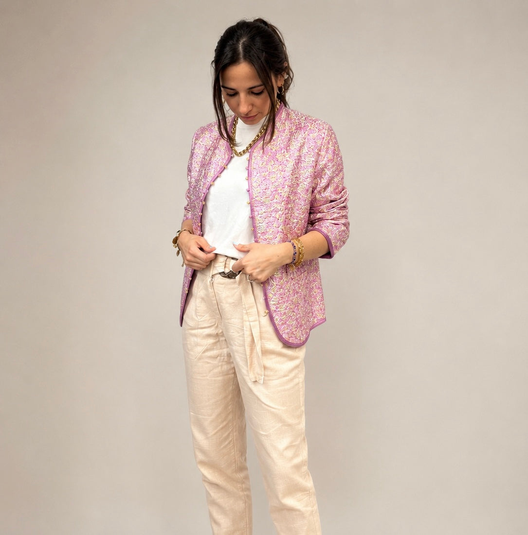 Rose Metallic Jacket