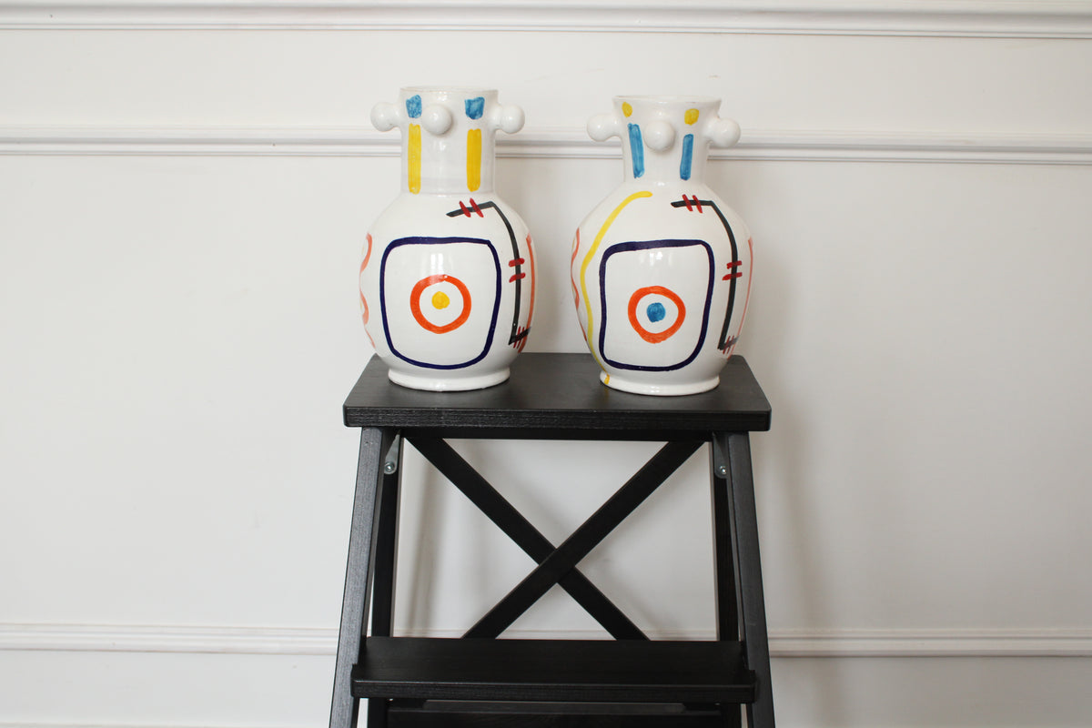 #03 - Abstract Art Ceramic Vase - Version 1
