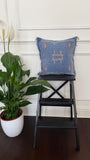 Housse de coussin en soie de cactus - Rose poudré
