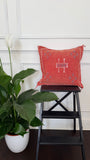 Housse de coussin en soie de cactus - Rose poudré